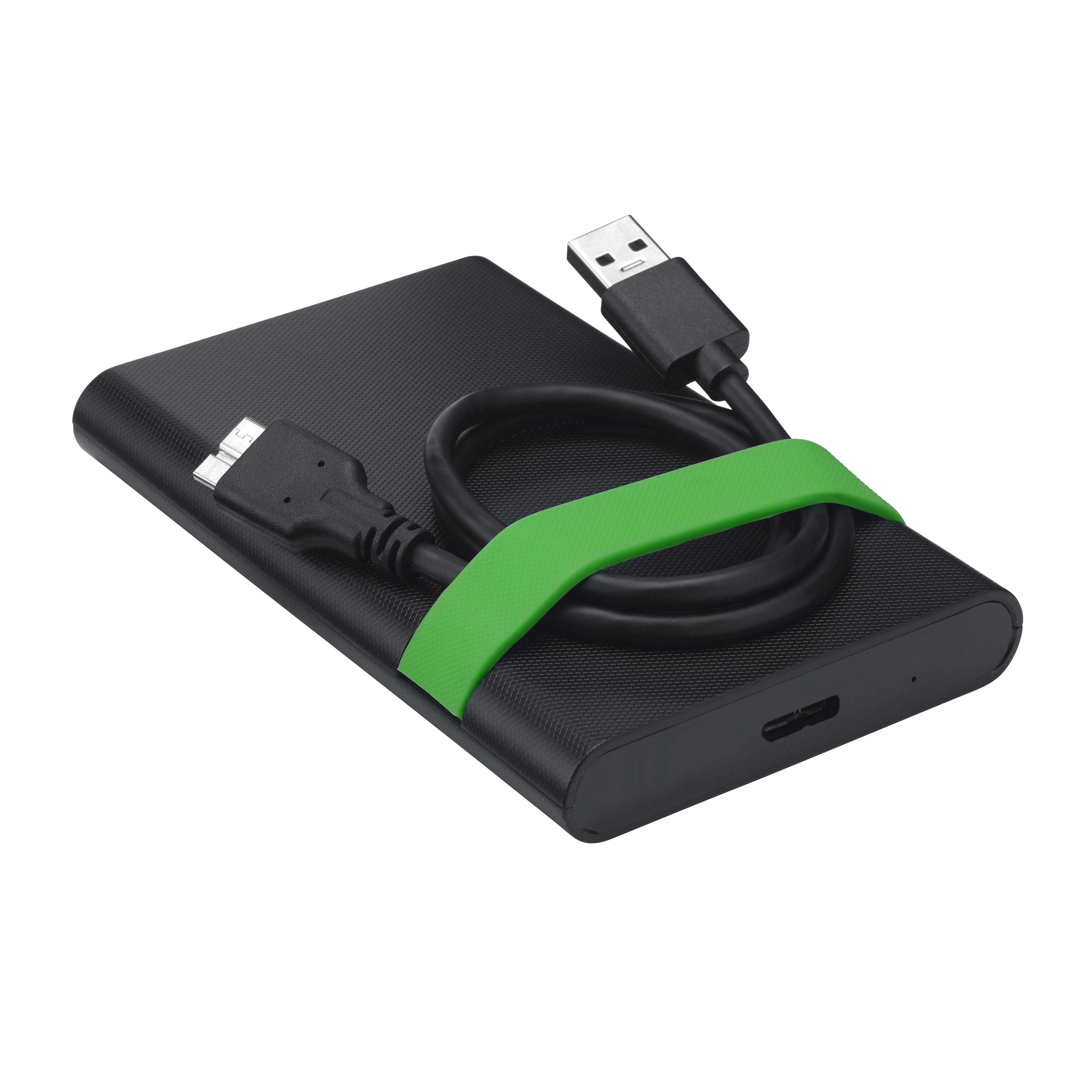 Voir la diapositive 2 : VERBATIM Disque Dur Externe HDD Reconditionné 500Go - Noir