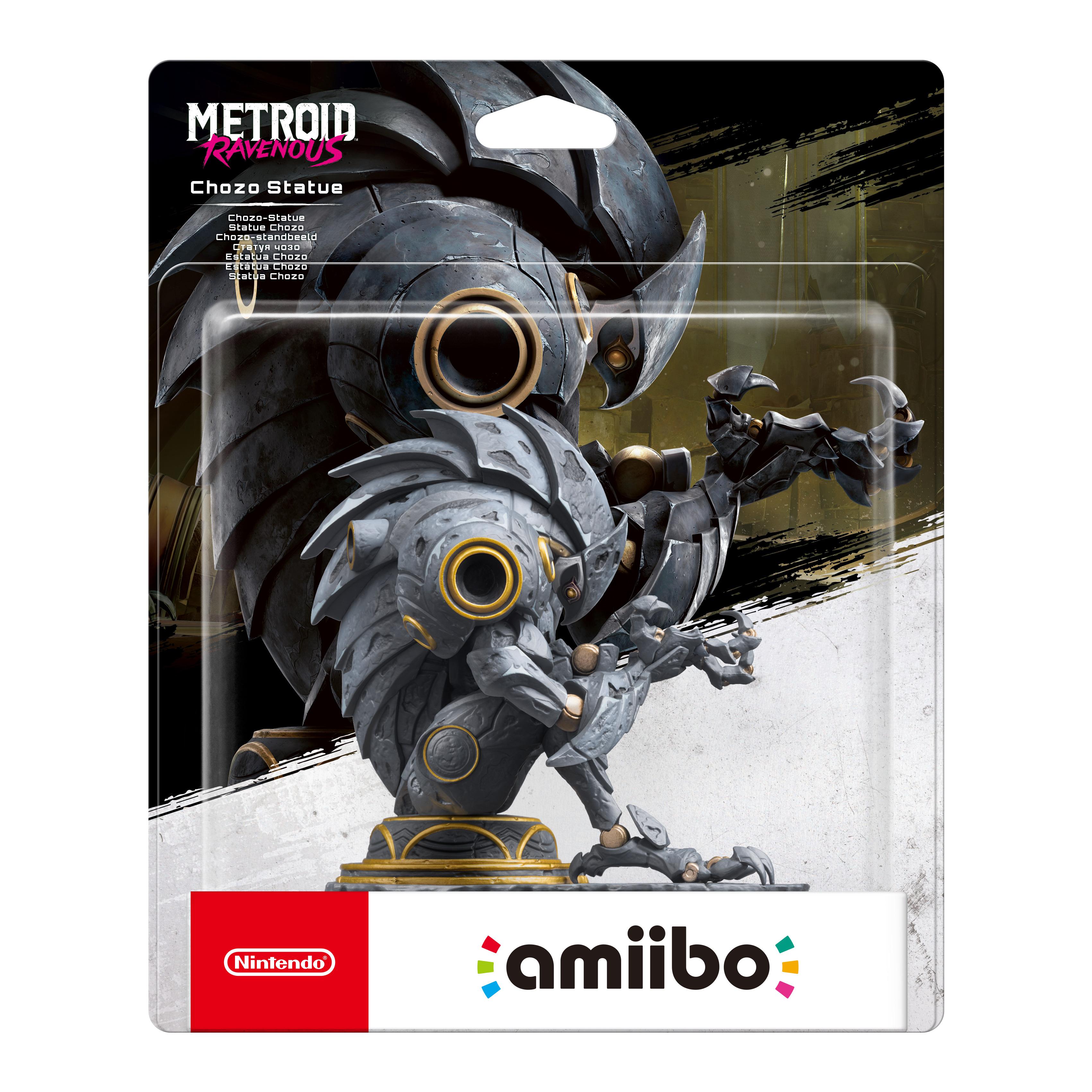 NINTENDO Figurine Amiibo Statue Chozo Collection Metroid Ravenous
