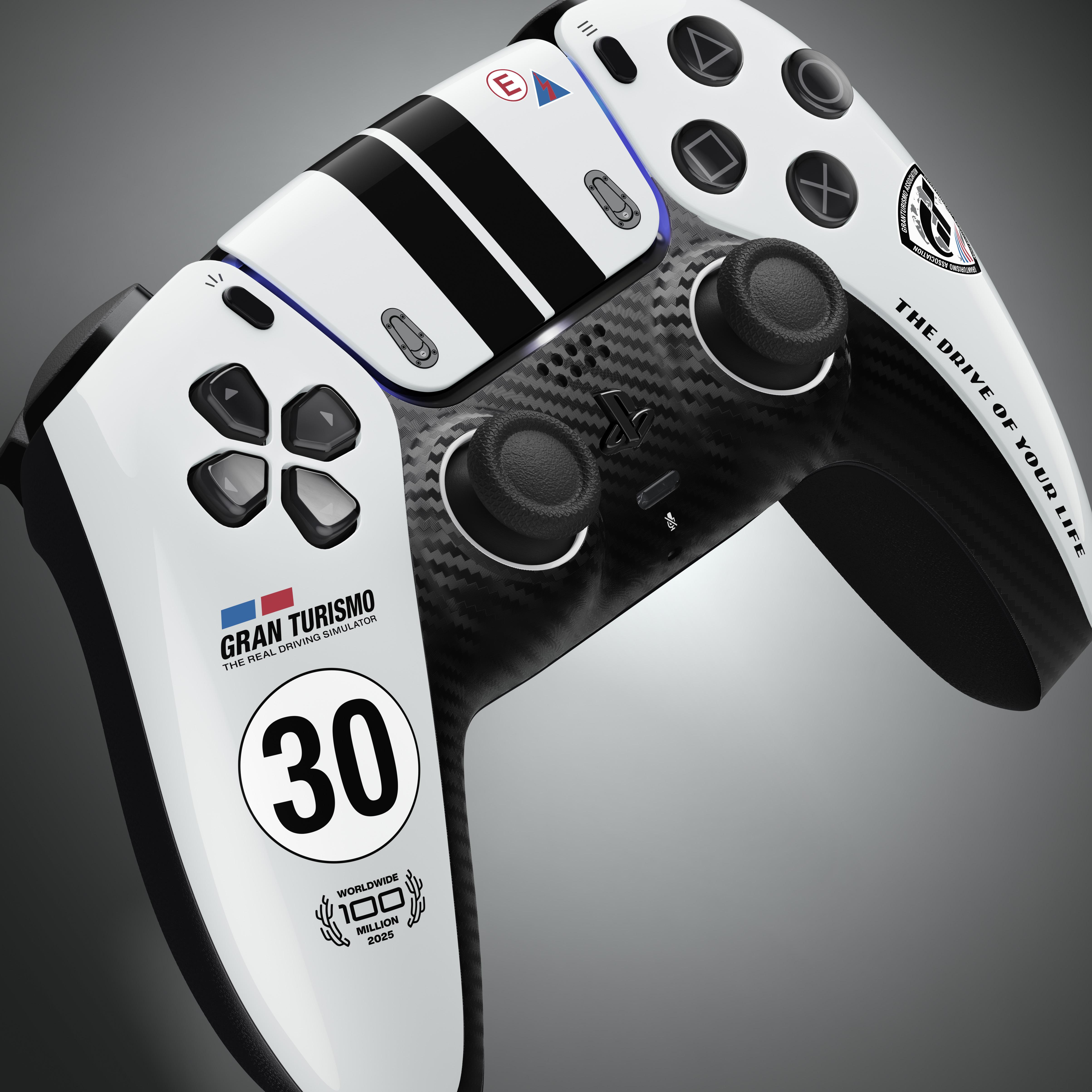 Voir la diapositive 6 : SONY Manette sans fil DualSense – Gran Turismo Édition limitée PS5