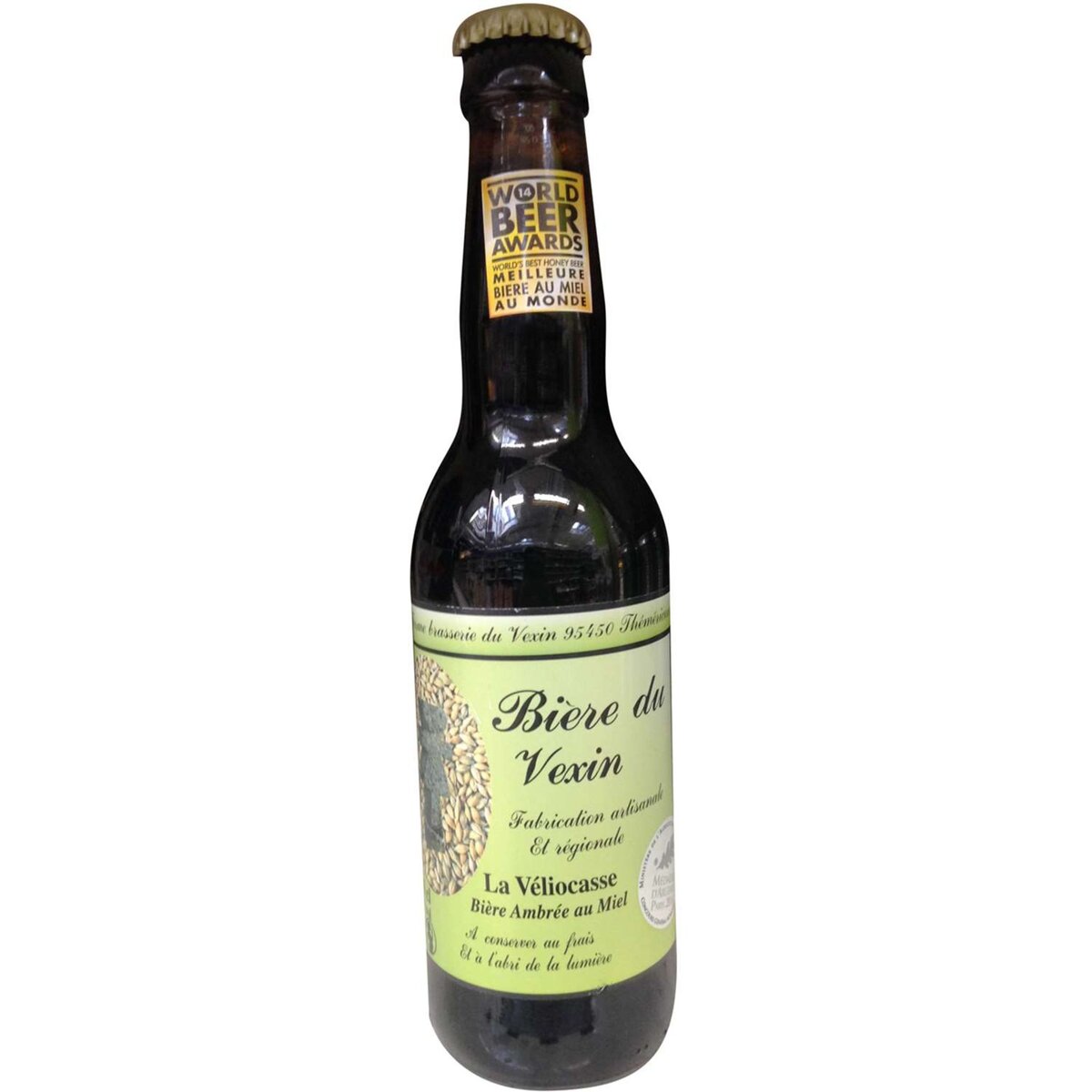La Vexinoise viélocasse au miel bière ambrée 33cl