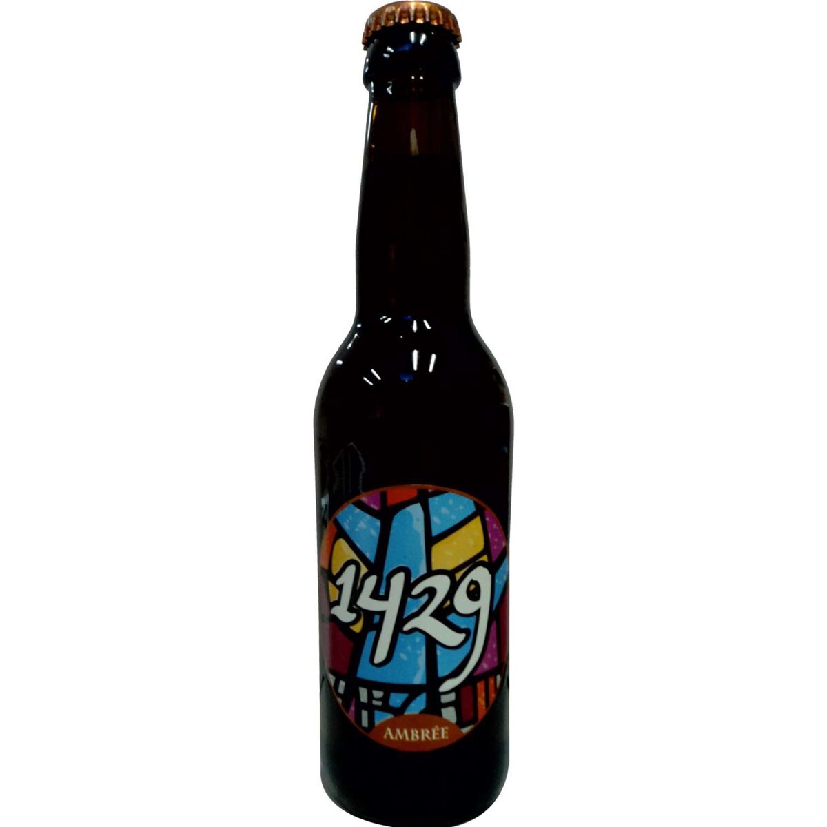 OCTOPUS Octopus Bière ambrée artisanale 4% bouteille 33cl 33cl