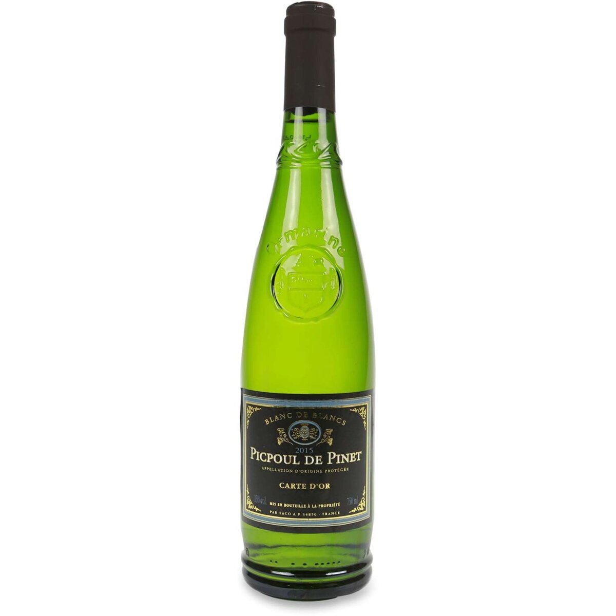 AOP Picpoul-de-Pinet Carte d'Or Blanc de blancs blanc 75cl 75cl