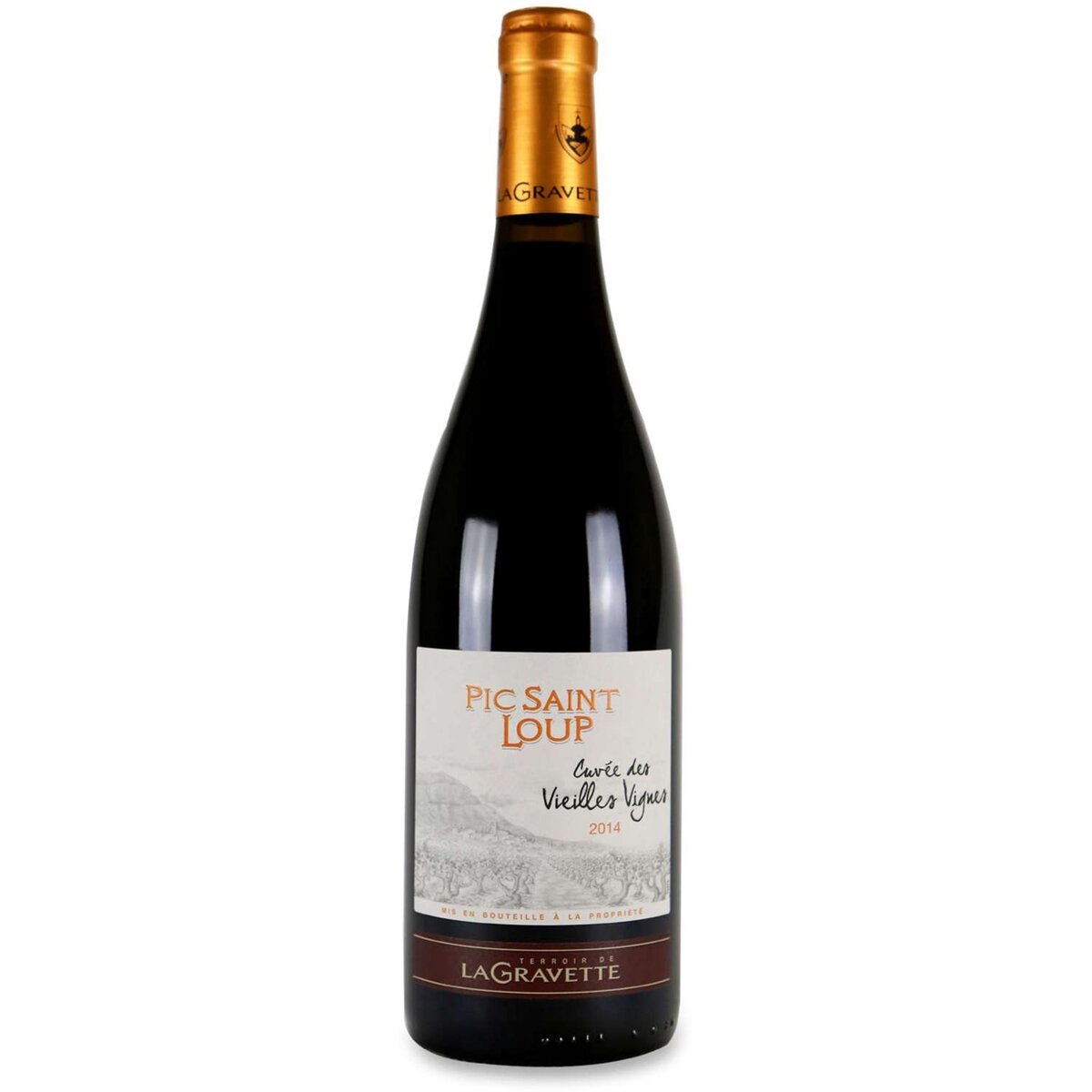 AOP Pic-Saint-Loup cuvée des Vieilles Vignes rouge 75cl 75cl