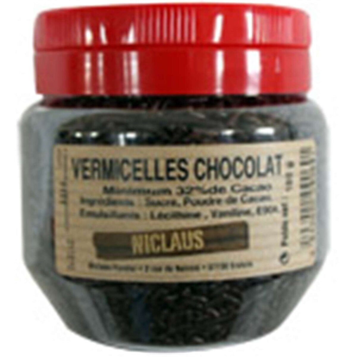 Niclaus vermicelle au chocolat 180g