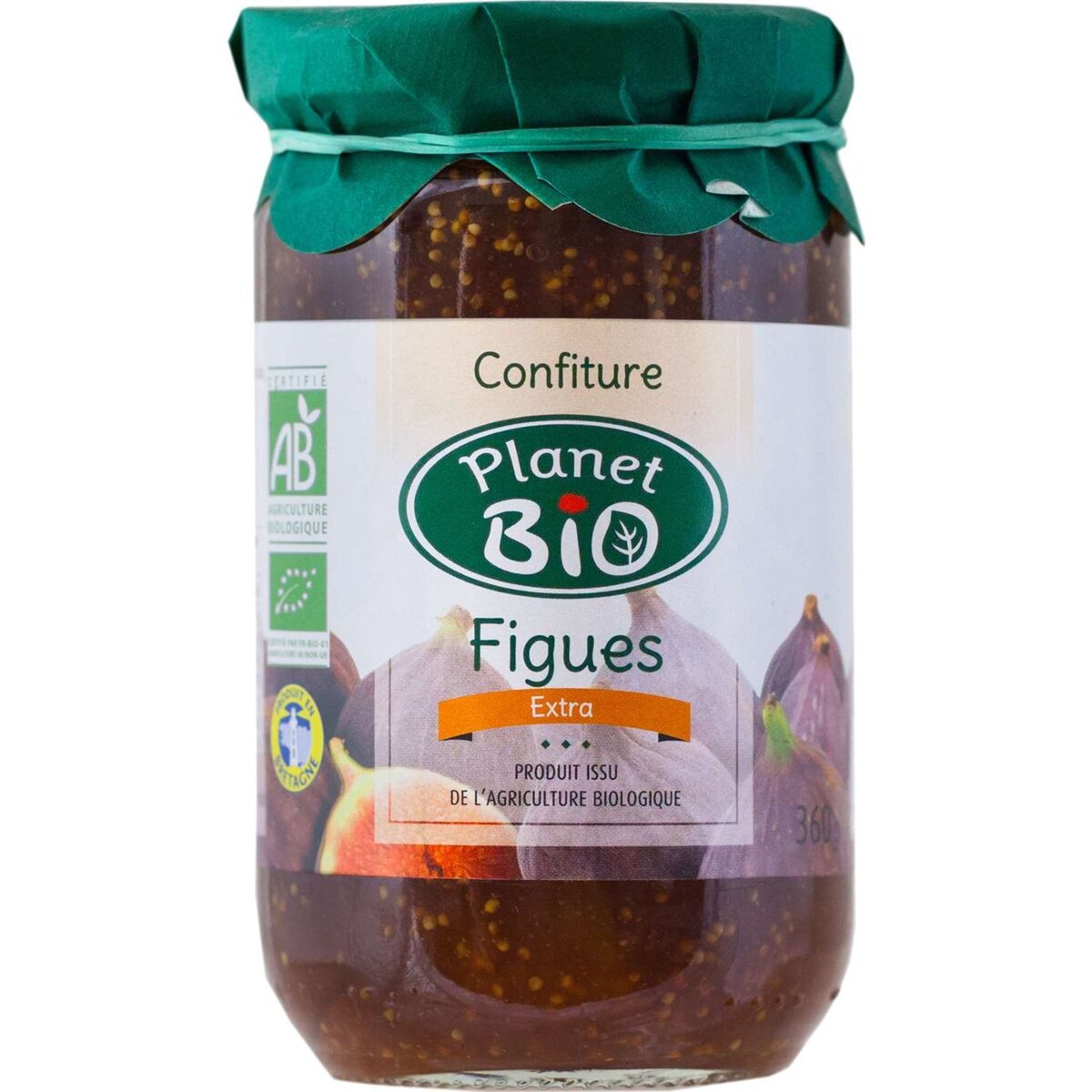 PLANET BIO Planet Bio confiture de figues bio extra 360g