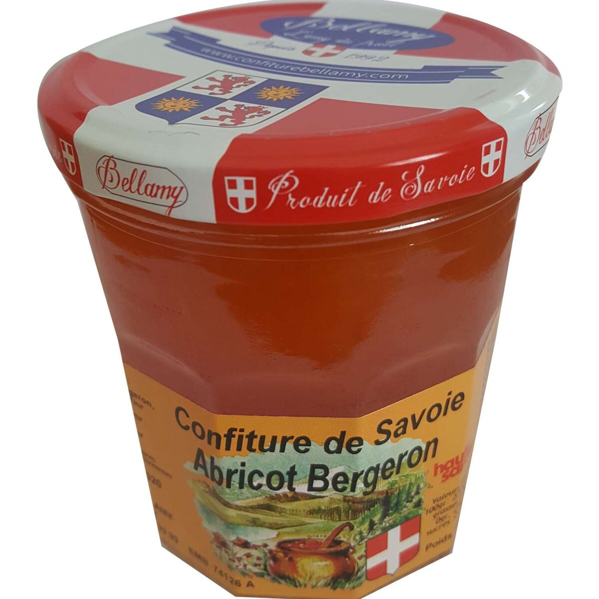 BELLAMY Bellamy Confiture d'abricots 375g 375g