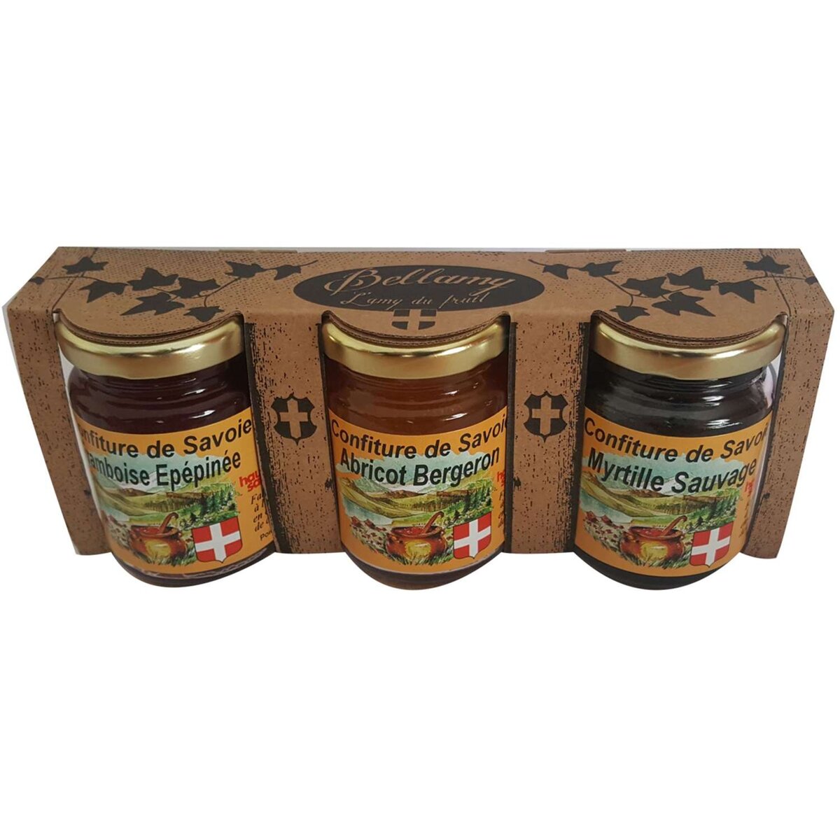 BELLAMY Bellamy Coffret de confitures aux 3 saveurs 3x125g 3x125g