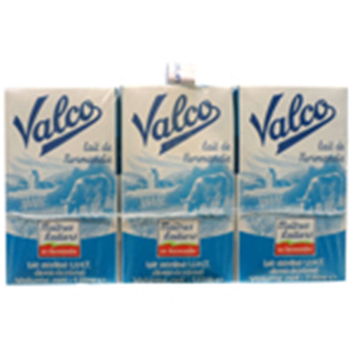 VALCO VALCO Lait frais demi-écrémé 6x1l 6x1l