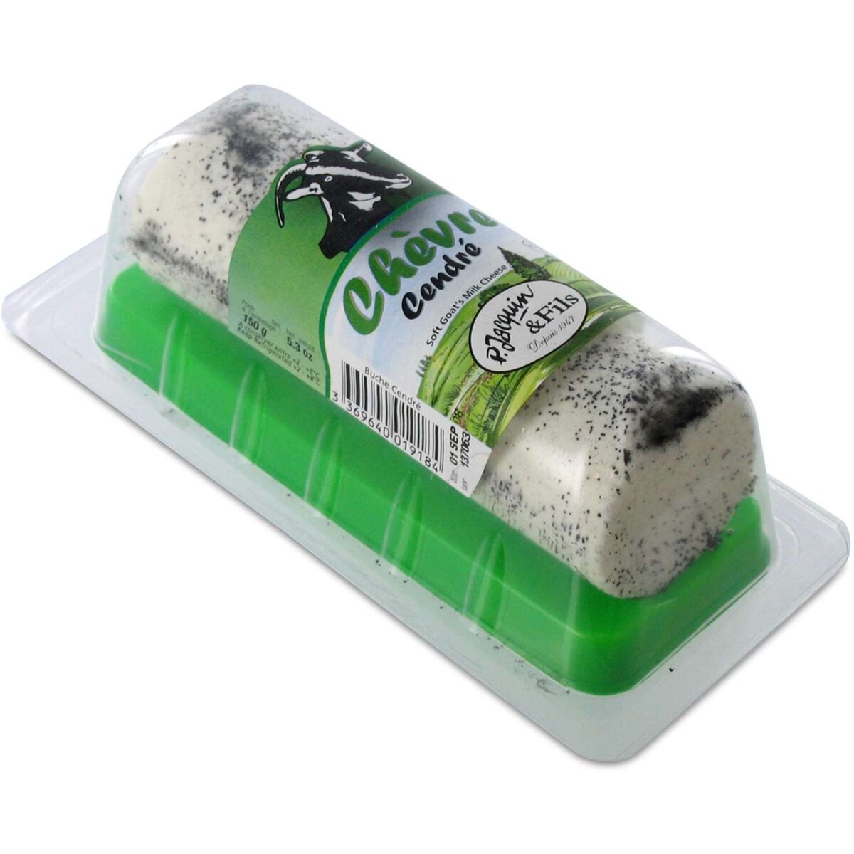 savall buchette cendrée sous coque au chevre 150g