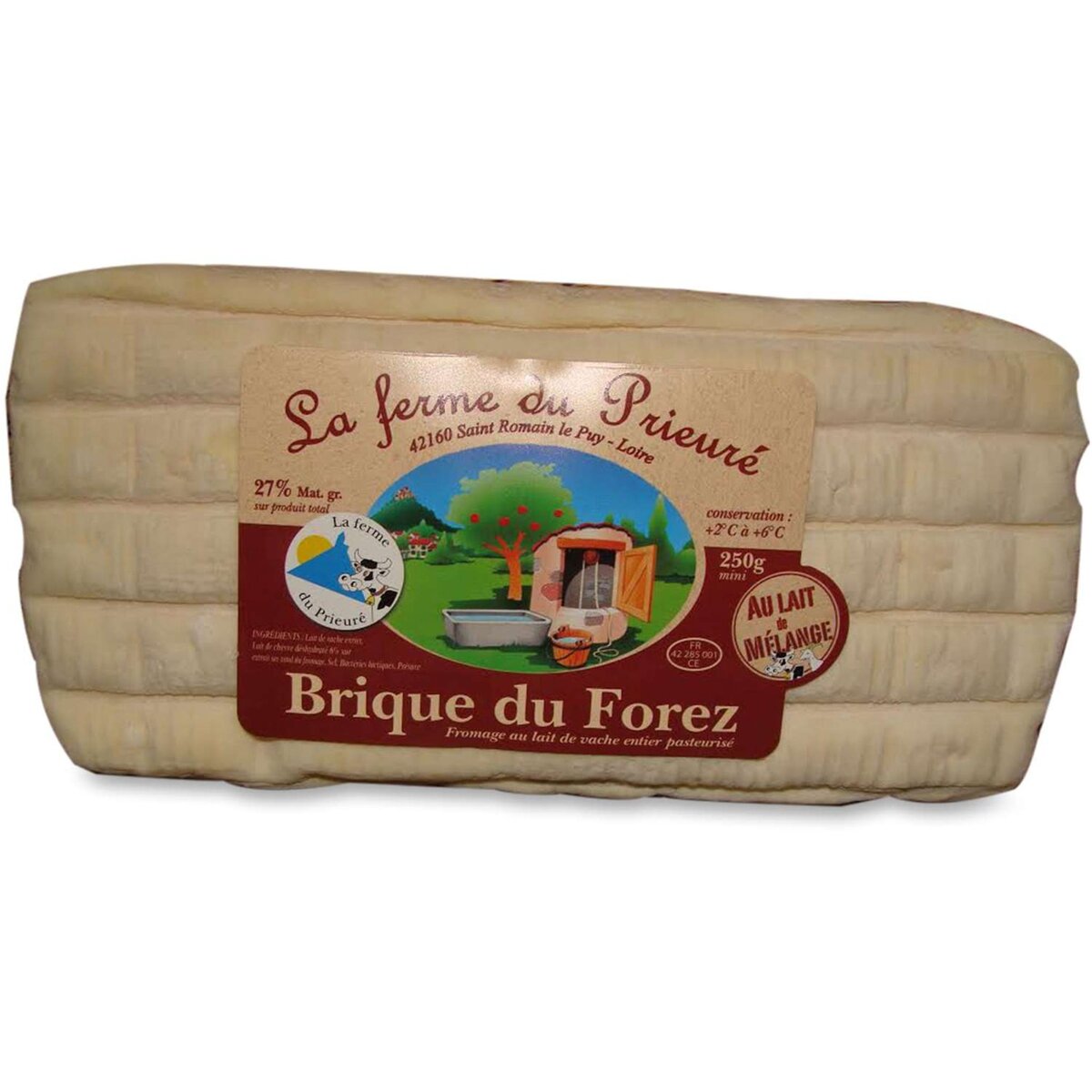 CIDRE DE LA BRIQUE LA FERME DU PRIEURE Brique du Forez  250g 250g