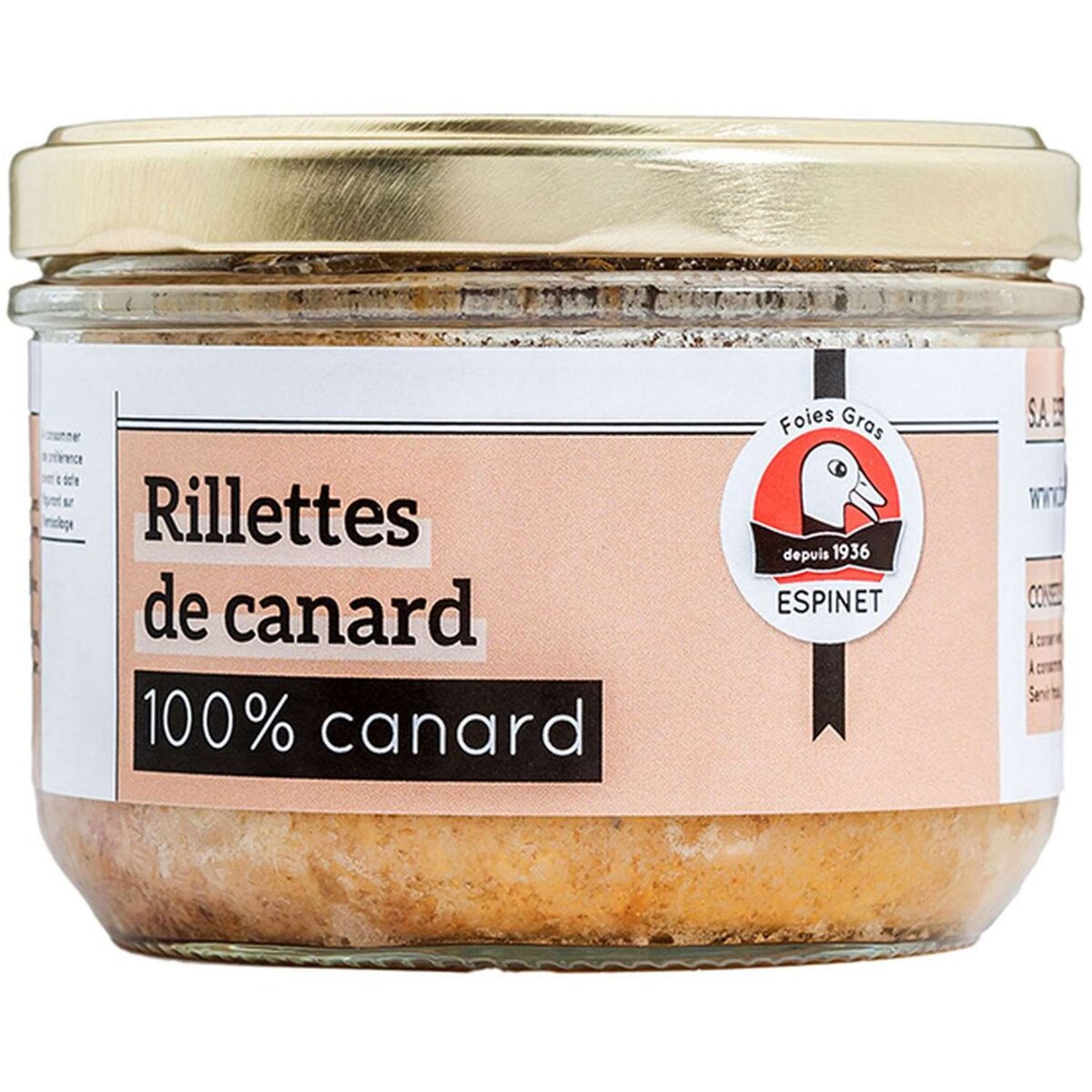 Rillettes de canard 190g