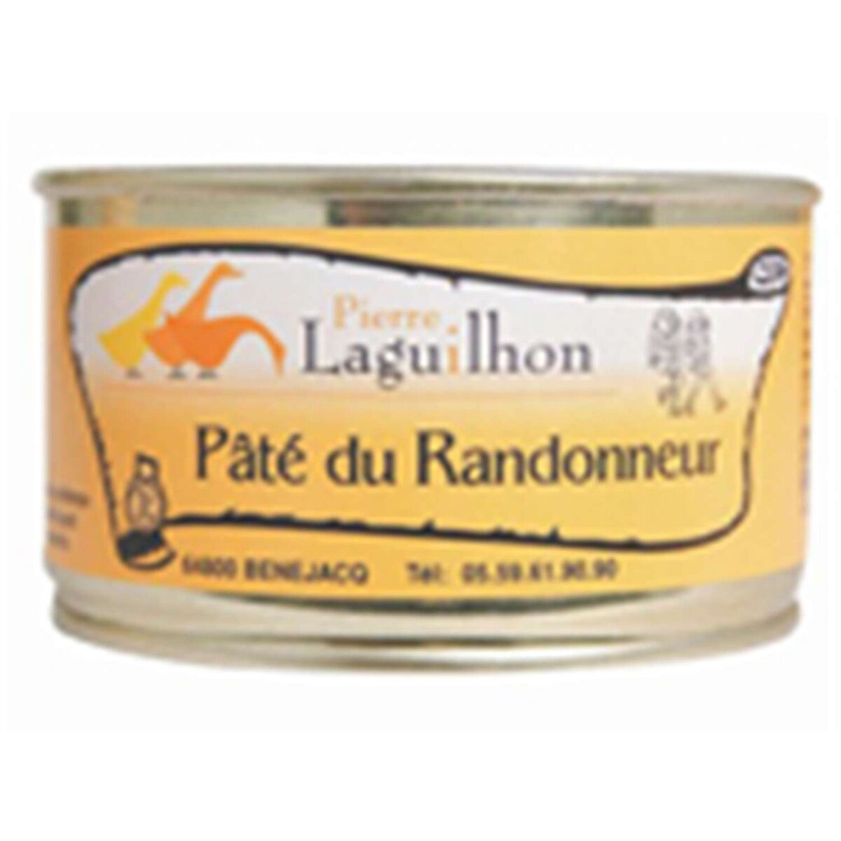 PIERRE LAGUILHON Pierre Laguilhon Pâté pur porc du randonneur 125g 125g