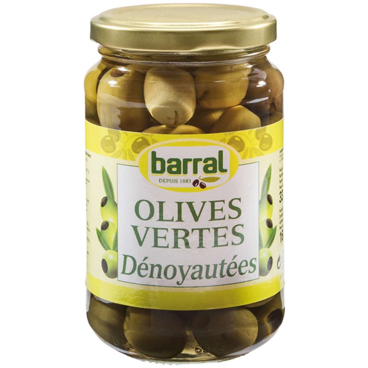 Olives vertes dénoyautées 320g 320g