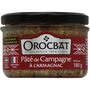 OROCBAT Orocbat Pâté de campagne à l'Armagnac 180g 180g