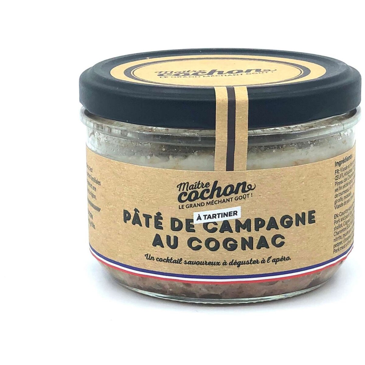 MAITRE COCHON Maître Cochon Pâté de campagne au Cognac 180g 180g
