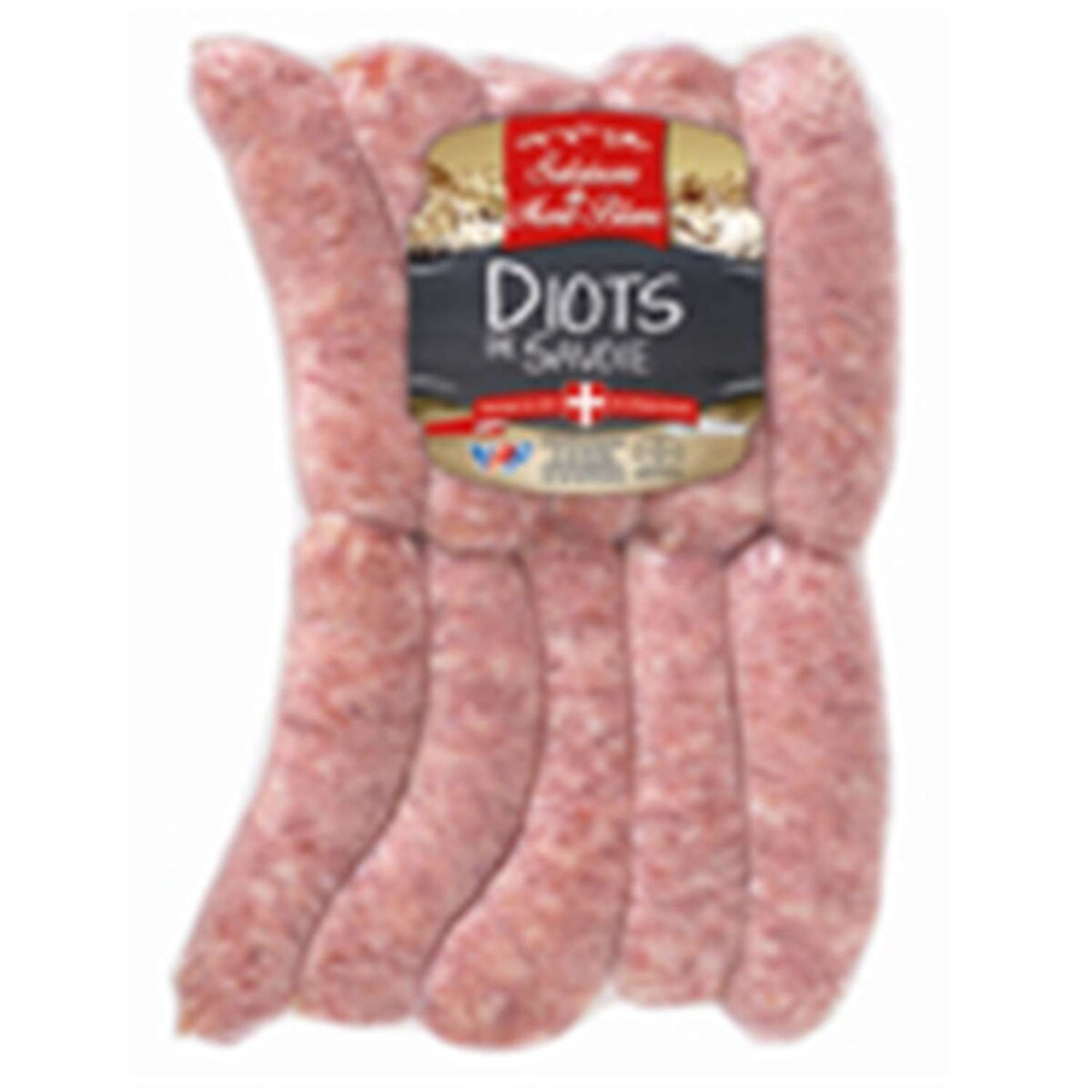 SALAISON DU MONT BLANC Salaison du Mont Blanc diots saucisses nature x10 -900g 10 pièces 900g