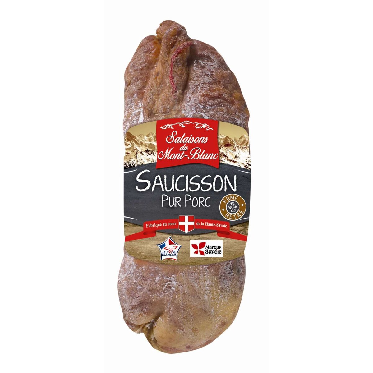 SALAISON DU MONT BLANC Salaison du Mont Blanc saucisson sec fumé pur porc 200g 200g