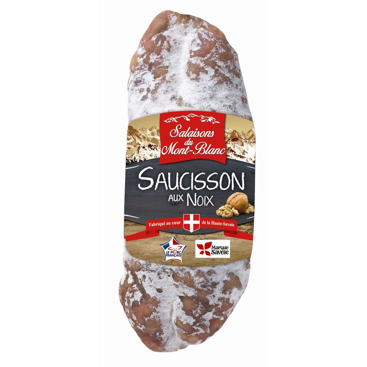 SALAISON DU MONT BLANC Salaison du Mont Blanc Saucisson sec de savoie aux noix 200g 200g