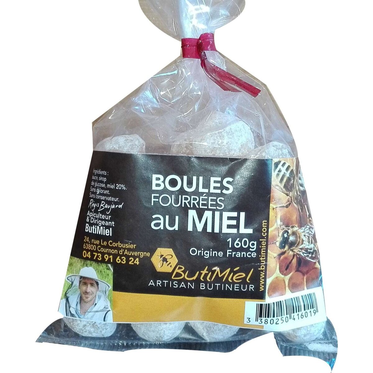 BUTIMEL Butimel Boules fourrées au miel 160g 160g