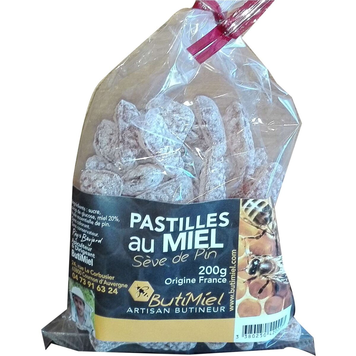BUTIMEL Butimel Pastille au miel et sève de pin 200g 200g