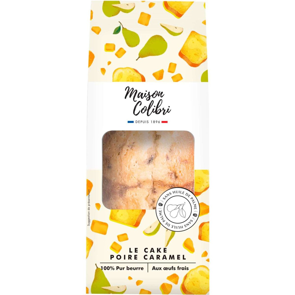 MAISON COLIBRI Maison Colibri le cake poire caramel 250g