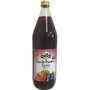 FRUIT DES WEPPES Fruit des weppes Jus de pomme cassis 100% pur jus bouteille verre 1l 1l