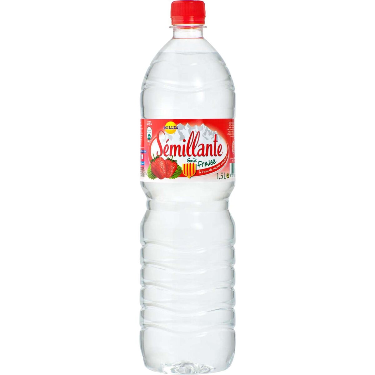 SEMILLANTE Semillante Eau plate aromatisée fraise 1,5l 1,5l