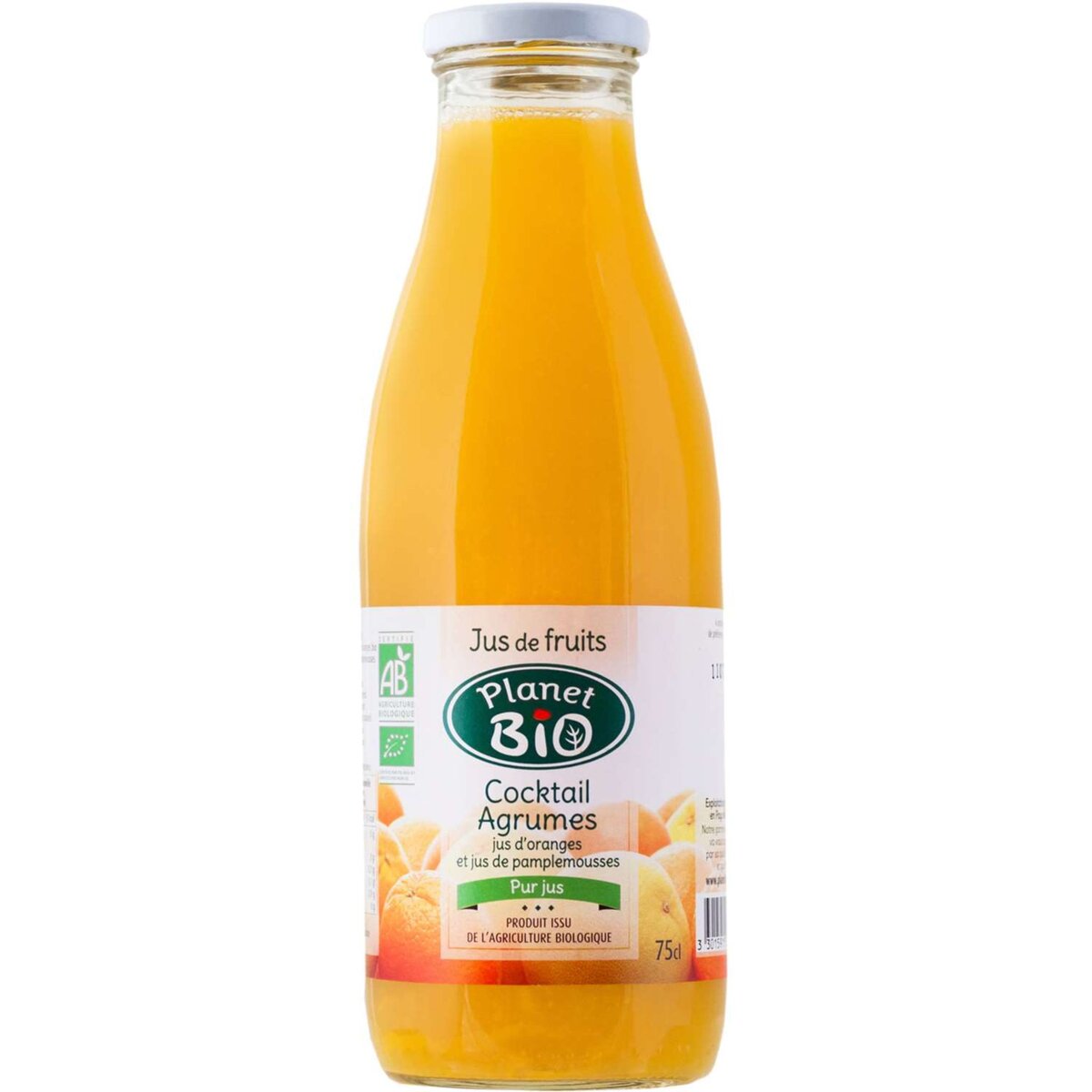 PLANET BIO Planet Bio cocktail 3 agrumes bouteille 75cl