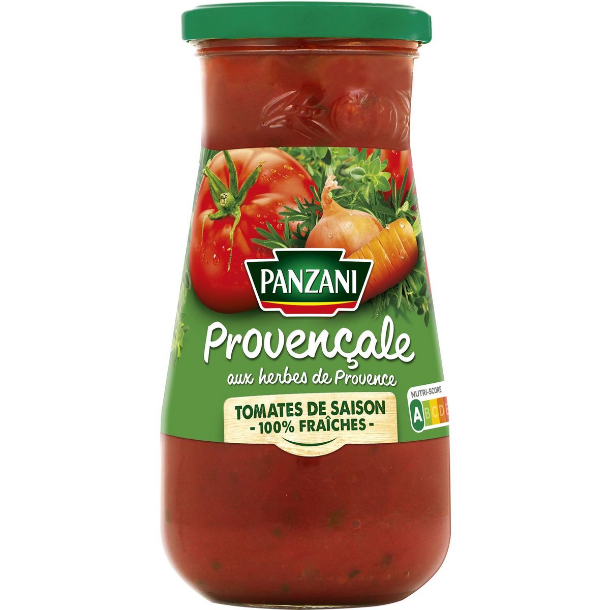 PANZANI Sauce provençale aux tomates fraîches et herbes de provence, en bocal 425g