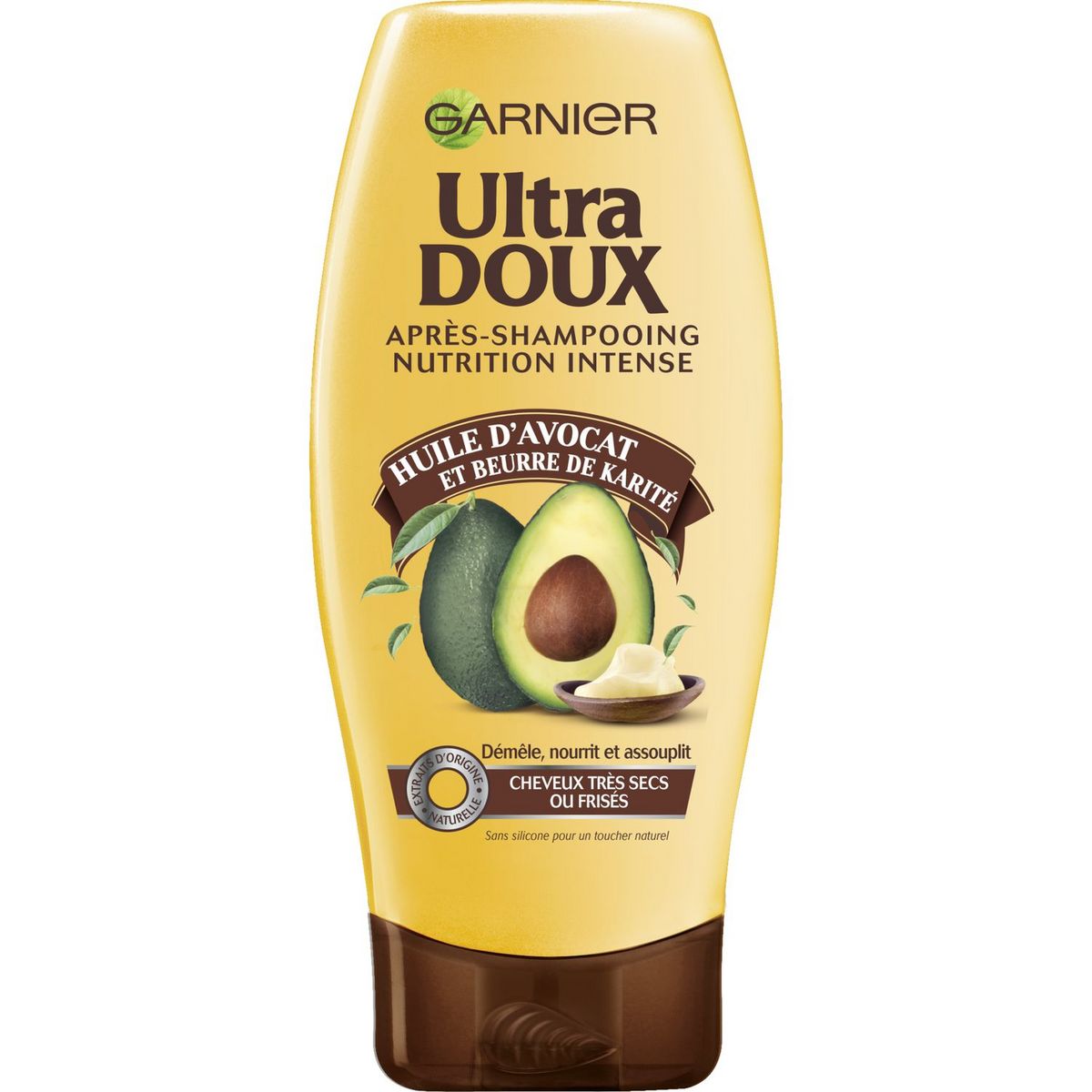 ULTRA DOUX Après-shampooing avocat & karité cheveux très secs, frisés 200ml