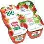ANDROS Spécialité pomme fraise allégée en sucres bio 4x90g