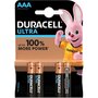DURACELL Piles LR03/AAA alcaline ultra power 1,5v