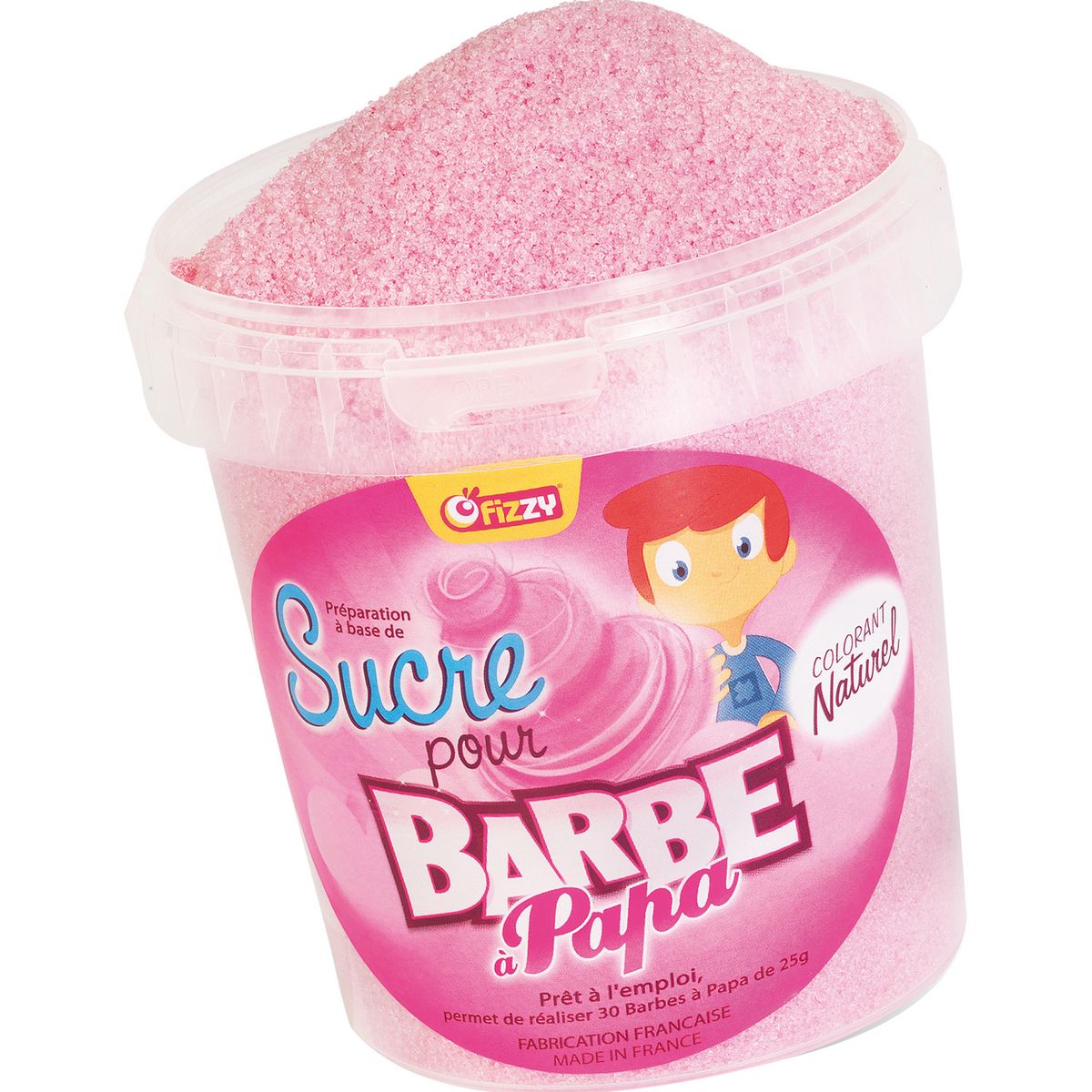 FISSY Sucre pour barbe à papa 750g