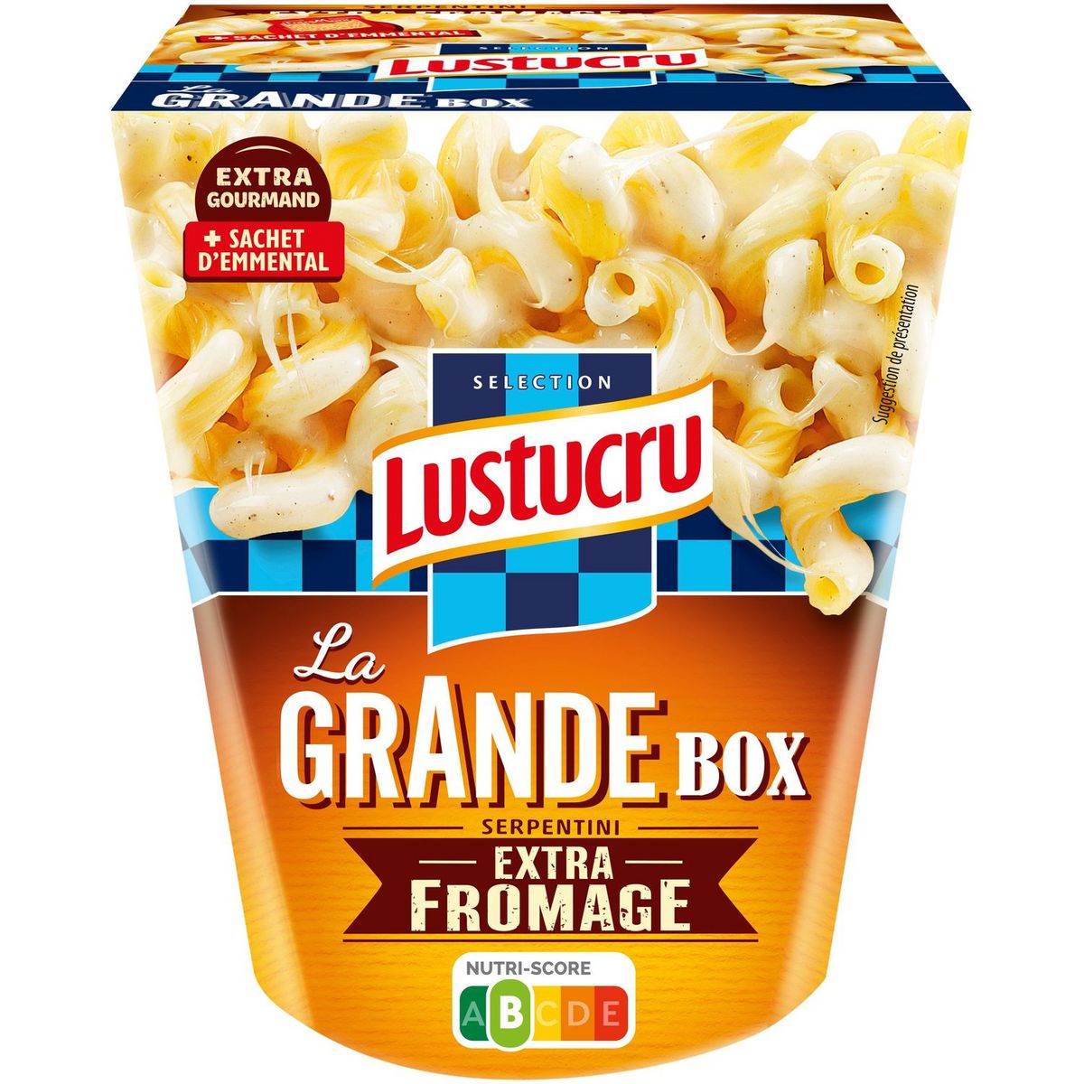 LUSTUCRU Box serpentini fromage 360g