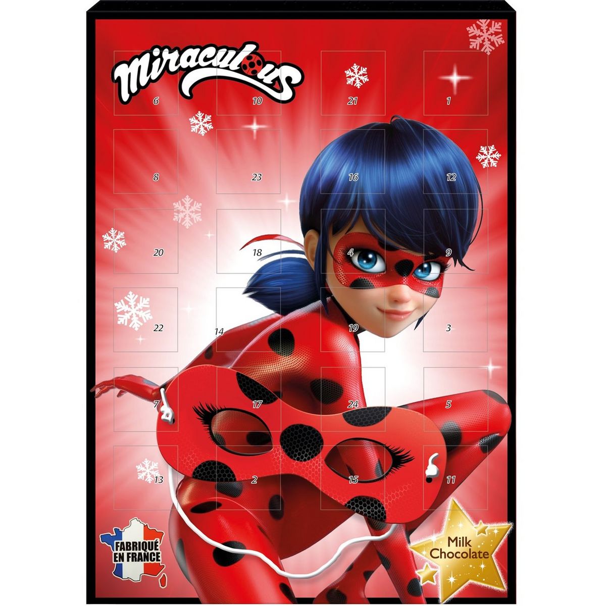 MIRACULOUS Calendrier de l'Avent avec masque 80g