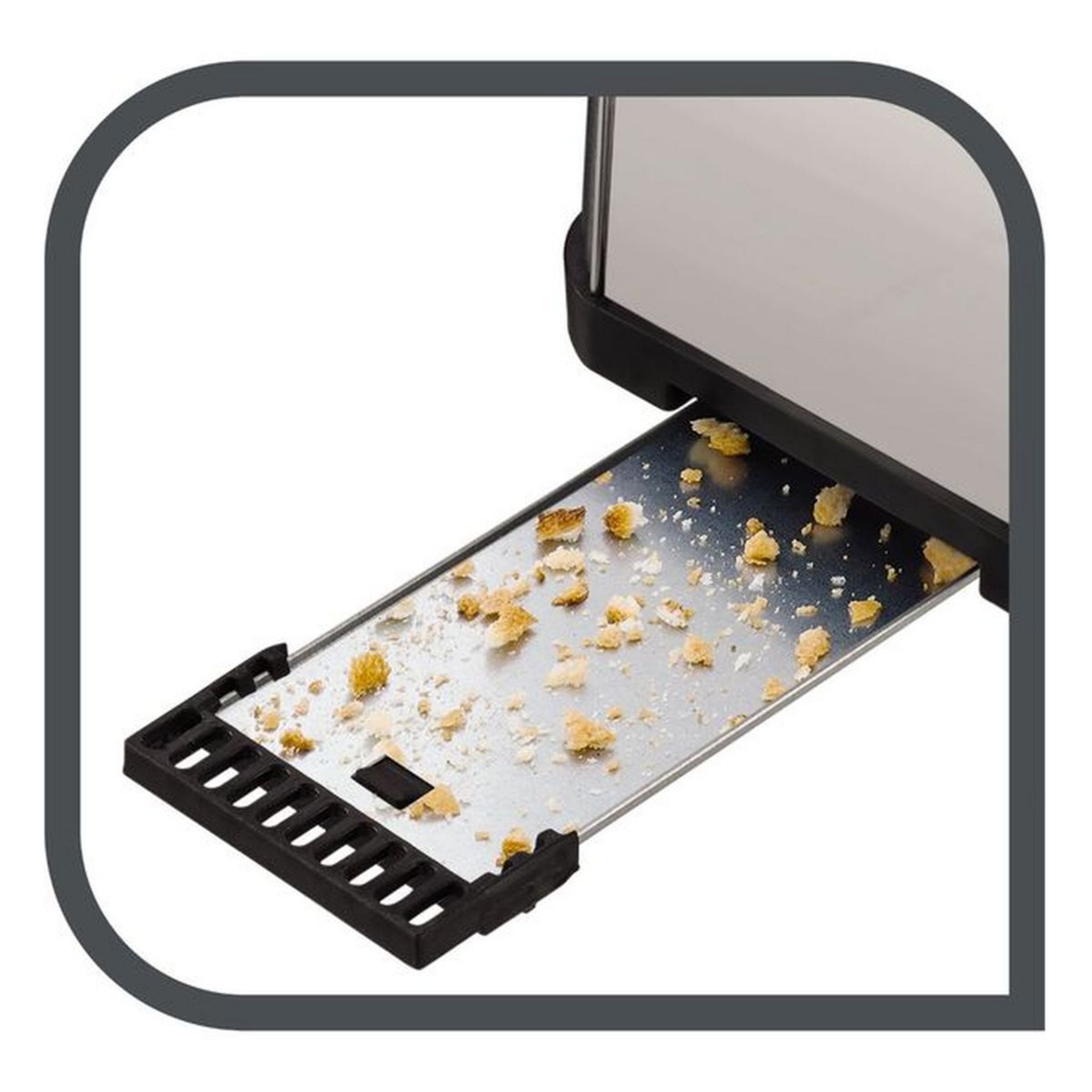 Voir la diapositive 2 : TEFAL Grille-pain TL330511 - Rouge