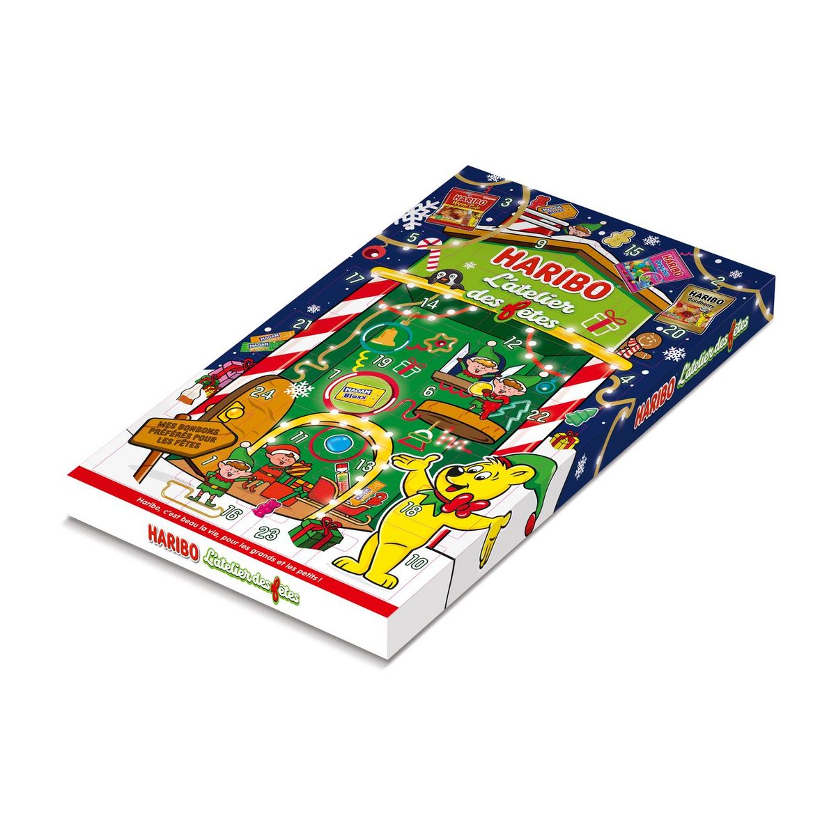 HARIBO L'Atelier des Fêtes Calendrier de l'Avent 280g