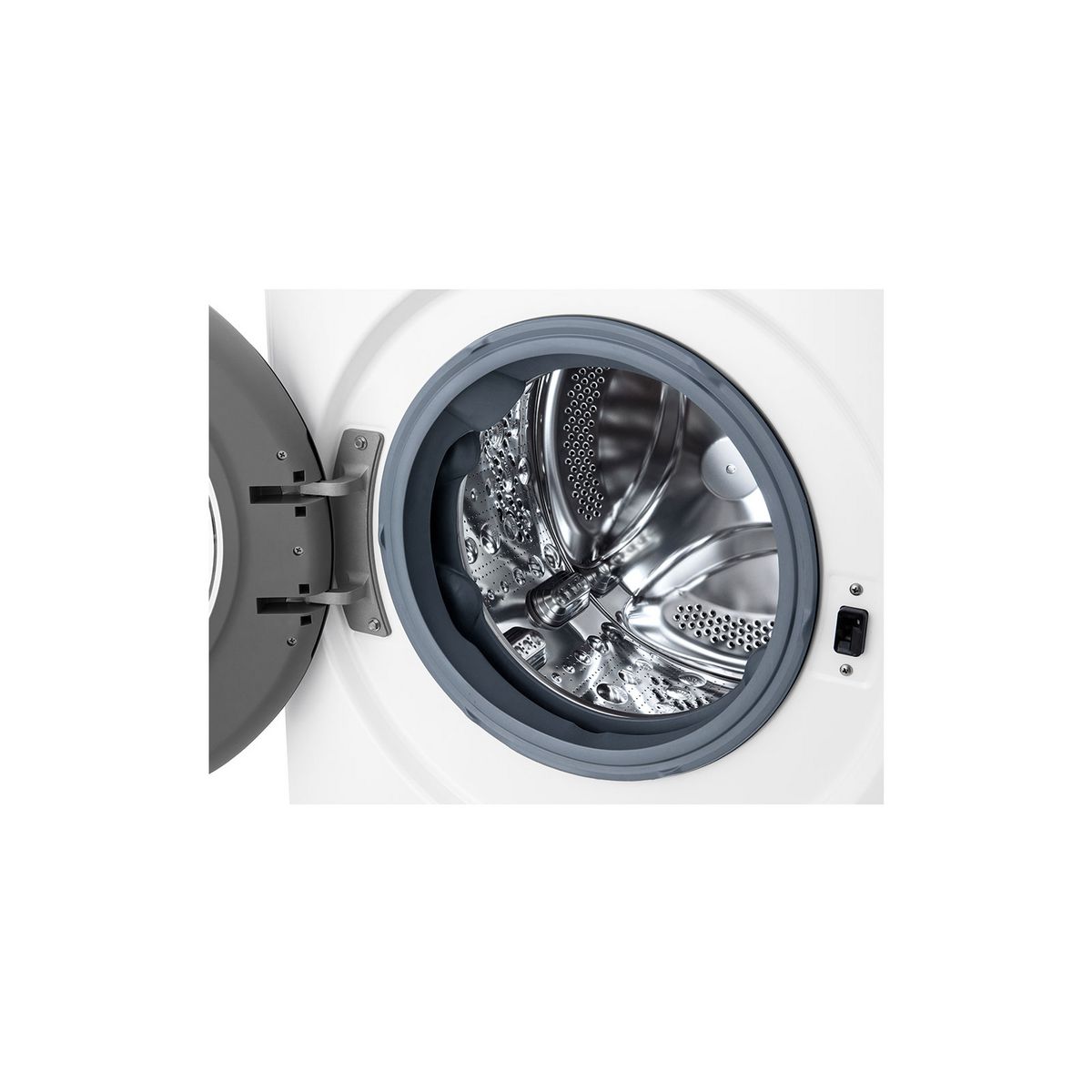 LG Lave linge hublot F84N25WH, 8 kg, 1400 T/min