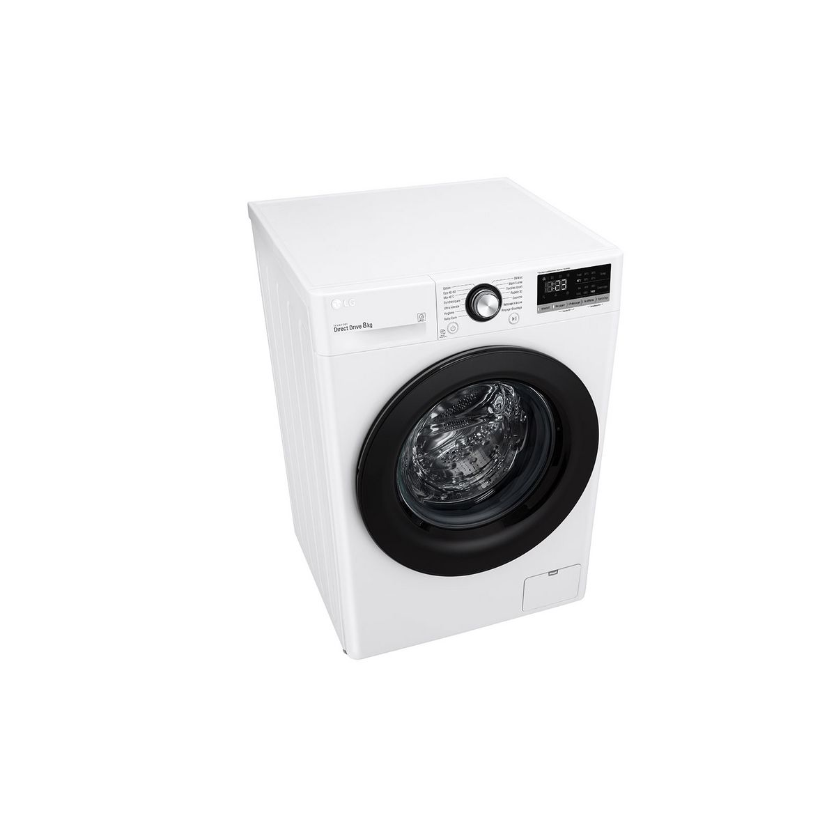 LG Lave linge hublot F84N25WH, 8 kg, 1400 T/min
