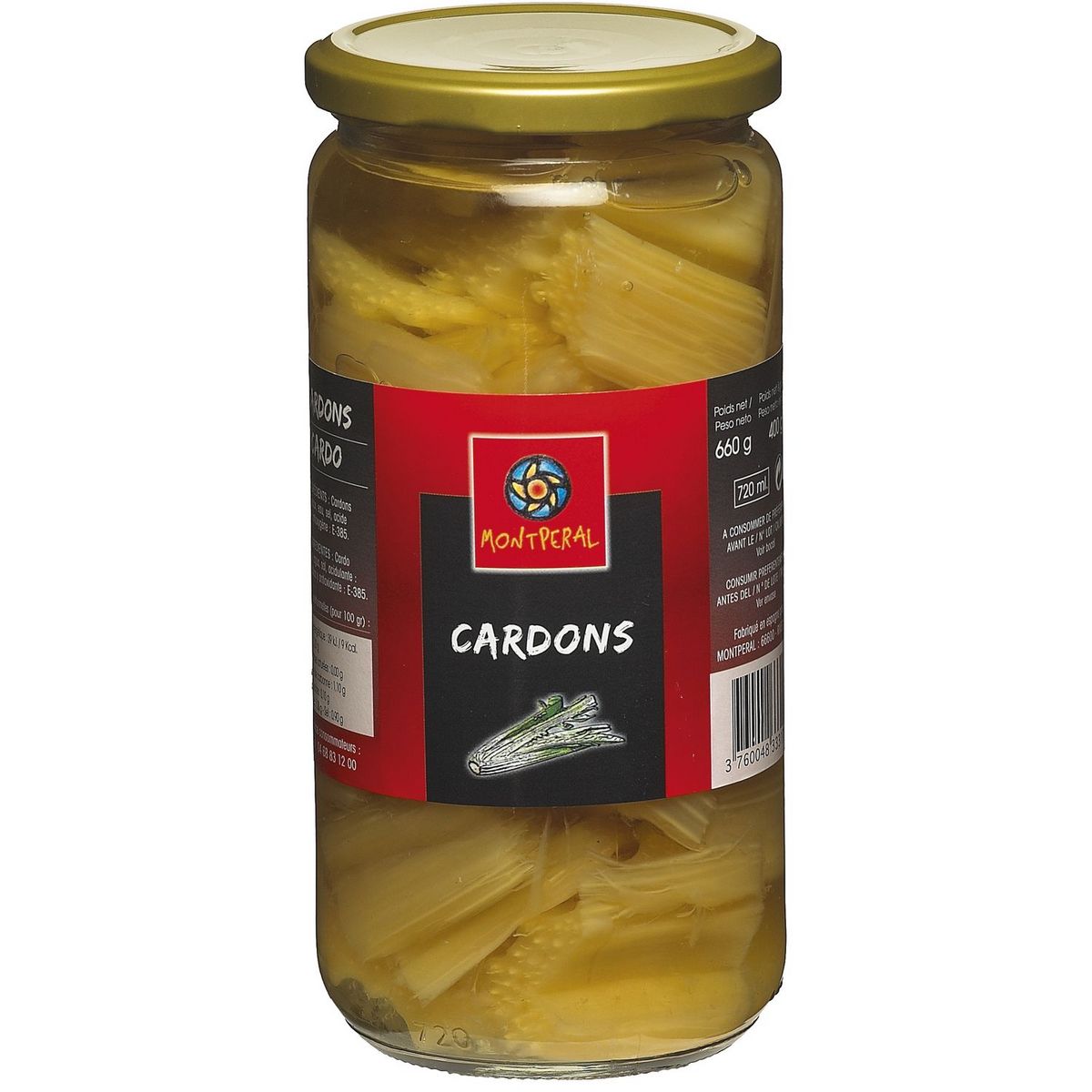 MONTPERAL Montpéral cardons bocal 400g