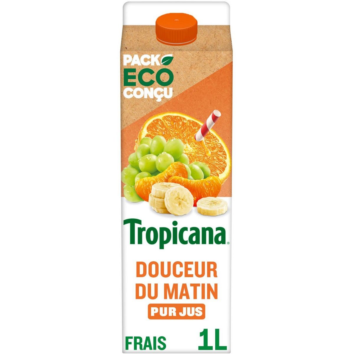 TROPICANA Pur jus douceur du matin 1L