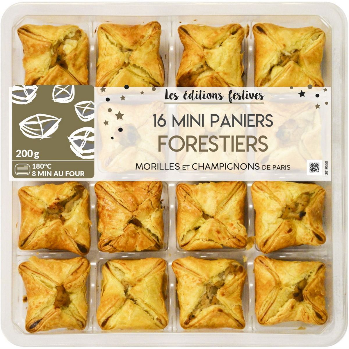 MIX BUFFET Mini panier forestier 16 pièces 200g