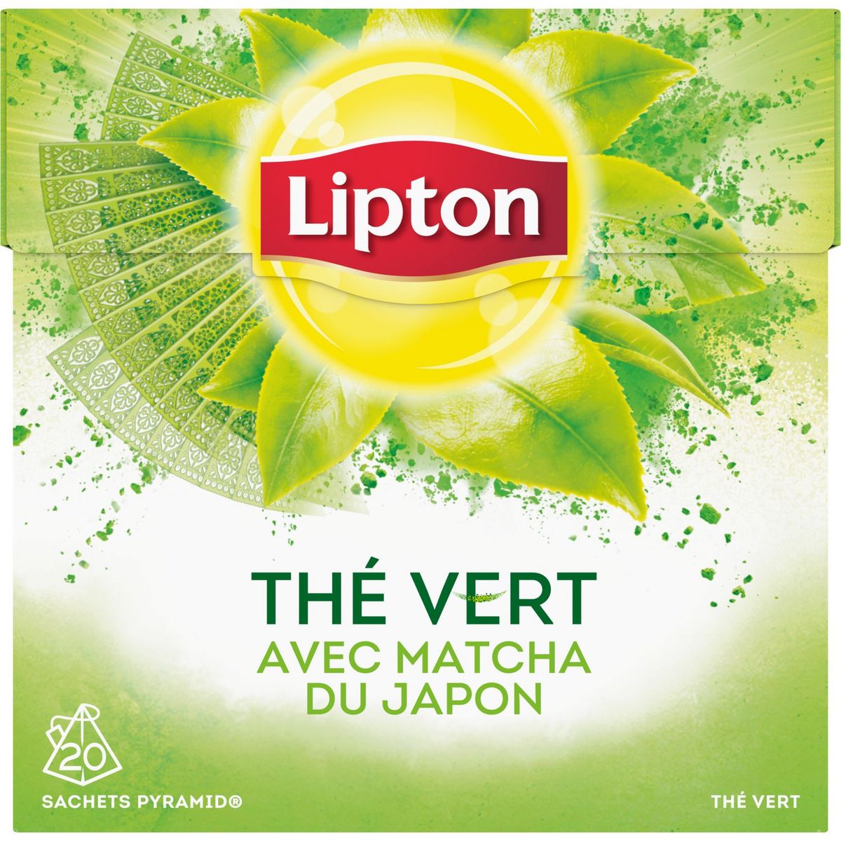 LIPTON Thé vert matcha du Japon 20 sachets 30g
