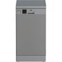 BEKO Lave vaisselle pose libre DVS05024S, 10 couverts, 45 cm, 49 dB, 5 programmes