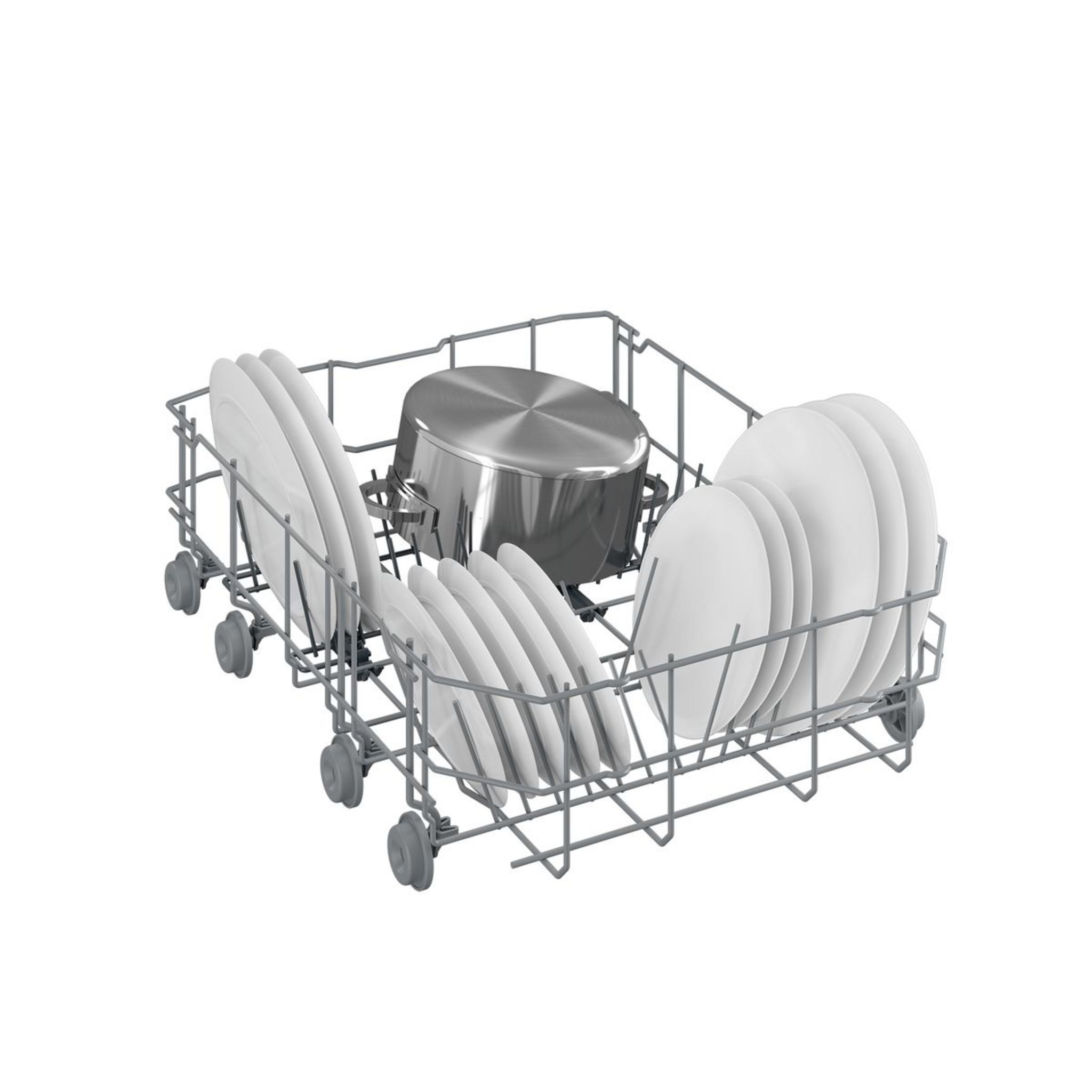 Voir la diapositive 5 : BEKO Lave vaisselle pose libre DVS05024S, 10 couverts, 45 cm, 49 dB, 5 programmes