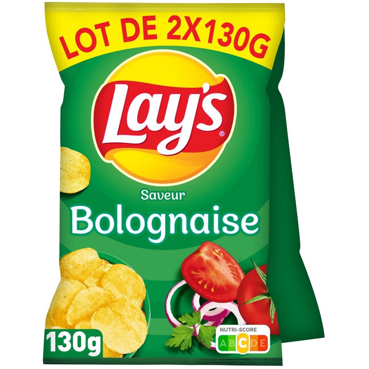LAY'S Chips bolognaise 2x130g