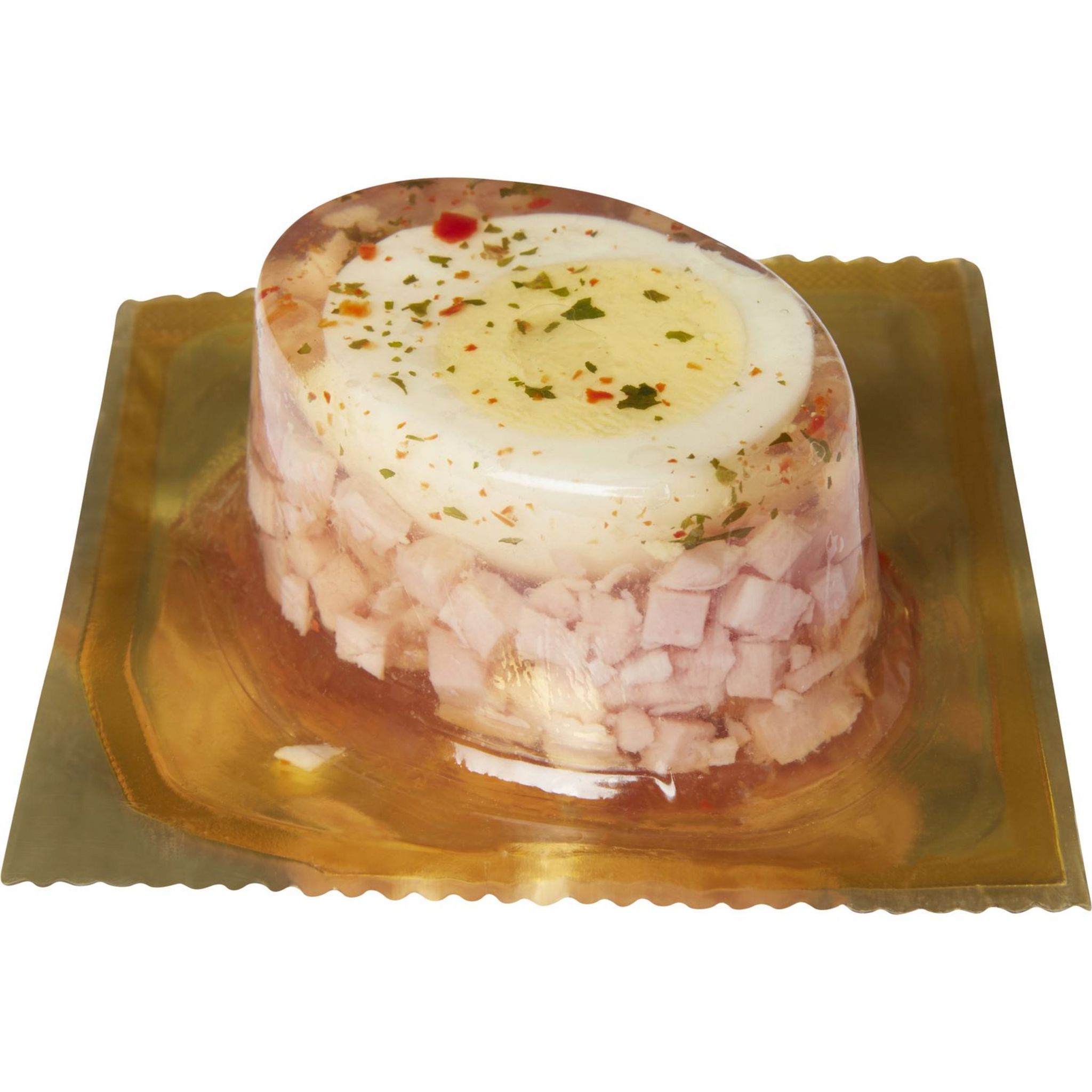 PIERRE SCHMIDT Aspic oval oeuf jambon 95g