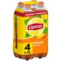 LIPTON Boisson à base de thé saveur pêche 4x2l