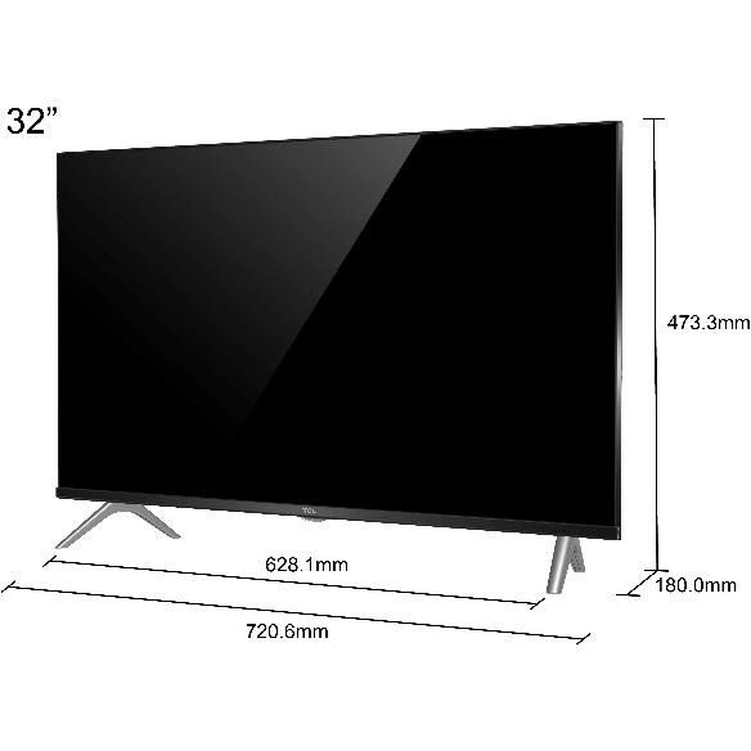 Voir la diapositive 8 : TCL 32S618 TV LED HD 