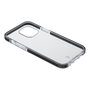 CELLULAR Coque pour Apple iPhone 12 et 12 Pro - Transparent/Noir